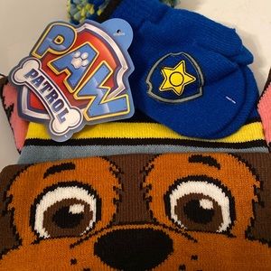 Brand new Paw Patrol hat and glove set. Smoke free home